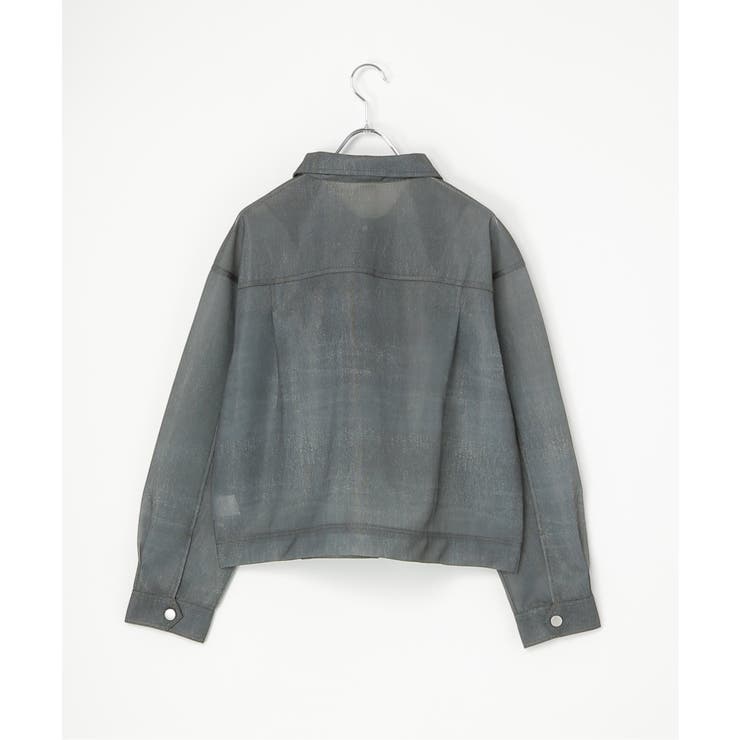 シアーダンボールデニムプリントGジャン | VENCE share style【WOMEN】 | 詳細画像19 