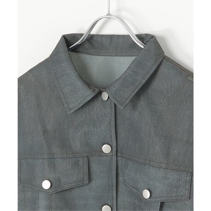 シアーダンボールデニムプリントGジャン | VENCE share style【WOMEN】 | 詳細画像23 