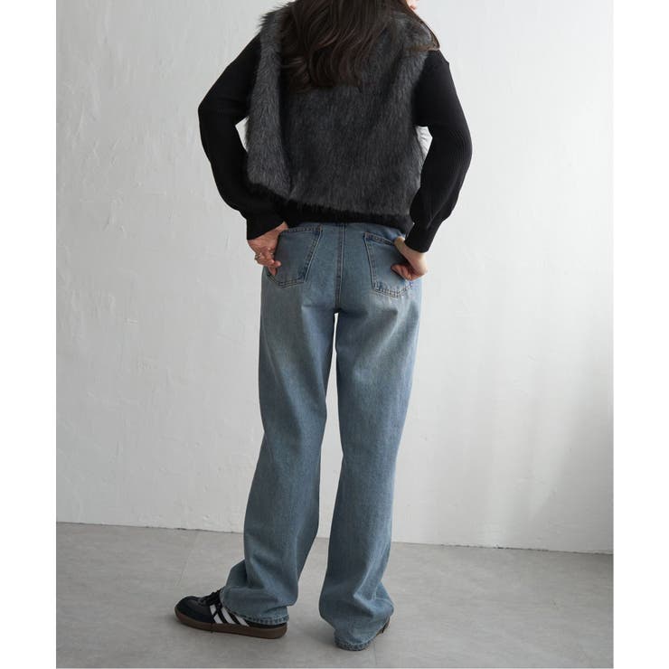 フェイクファーショート丈ジレ | VENCE share style【WOMEN】 | 詳細画像23 