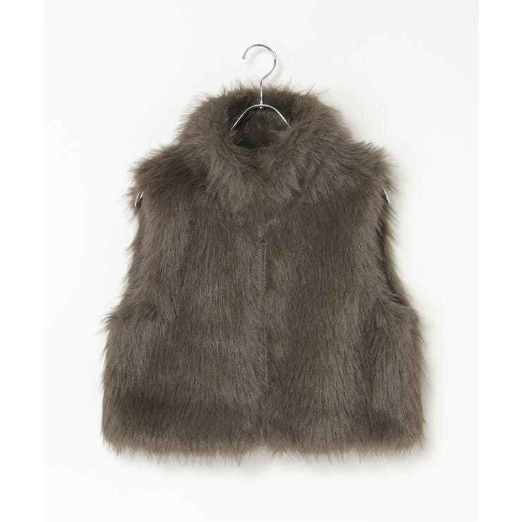 フェイクファーショート丈ジレ | VENCE share style【WOMEN】 | 詳細画像28 