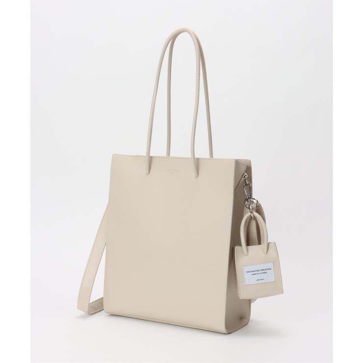 ベージュ | A4サイズバッグ付きトート | VENCE share style【WOMEN】