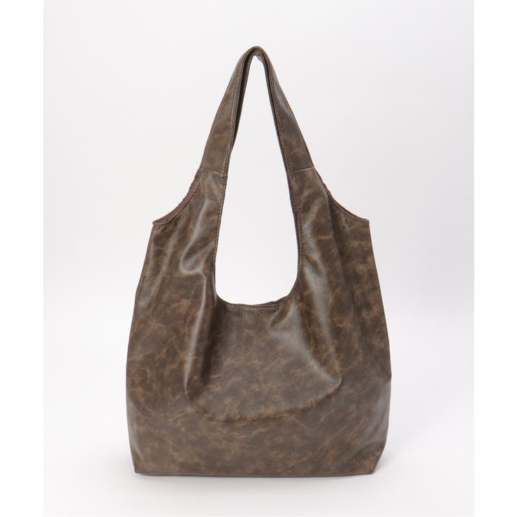 ヴィンテージ合皮ラウンドトートバッグ | VENCE share style【WOMEN】 | 詳細画像8 