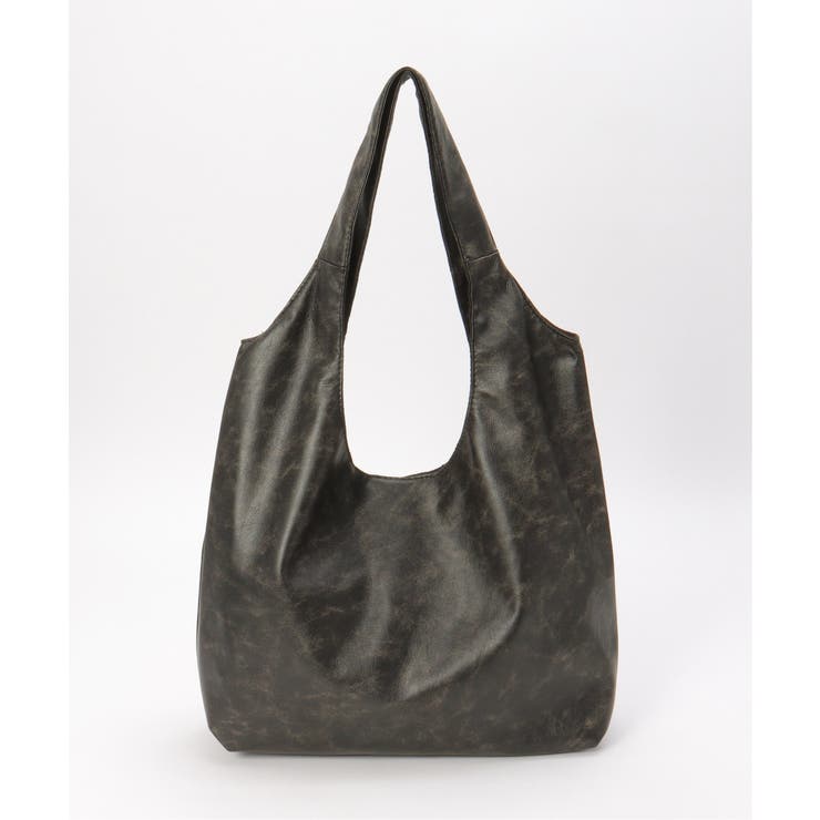 ヴィンテージ合皮ラウンドトートバッグ | VENCE share style【WOMEN】 | 詳細画像9 