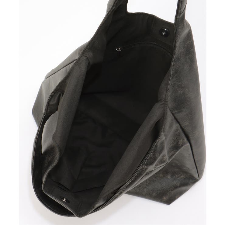 ヴィンテージ合皮ラウンドトートバッグ | VENCE share style【WOMEN】 | 詳細画像12 