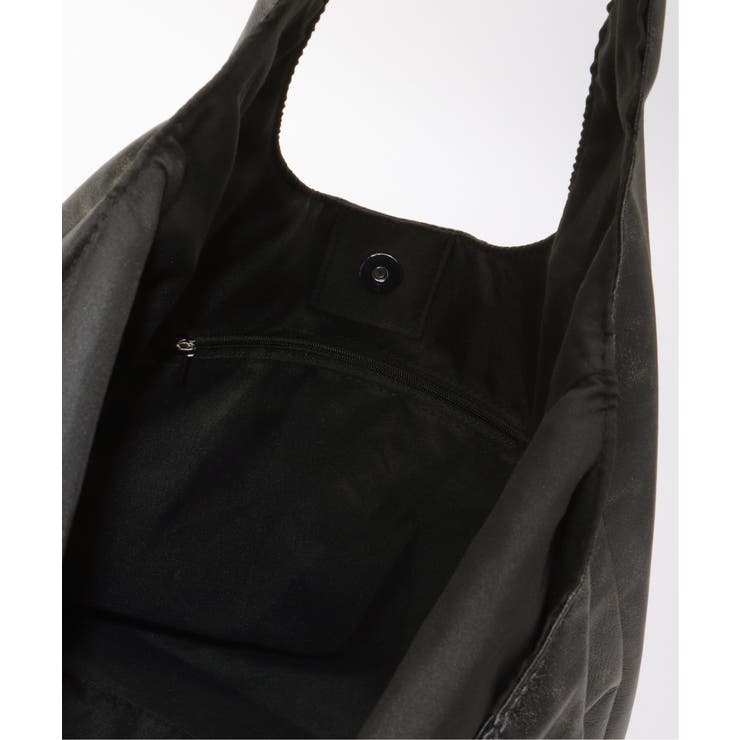 ヴィンテージ合皮ラウンドトートバッグ | VENCE share style【WOMEN】 | 詳細画像13 