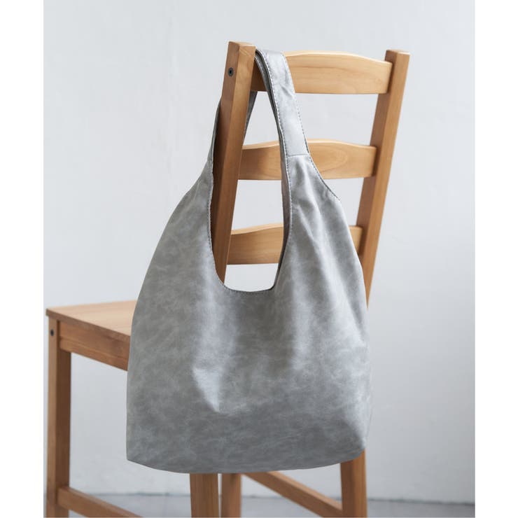 ヴィンテージ合皮ラウンドトートバッグ | VENCE share style【WOMEN】 | 詳細画像4 