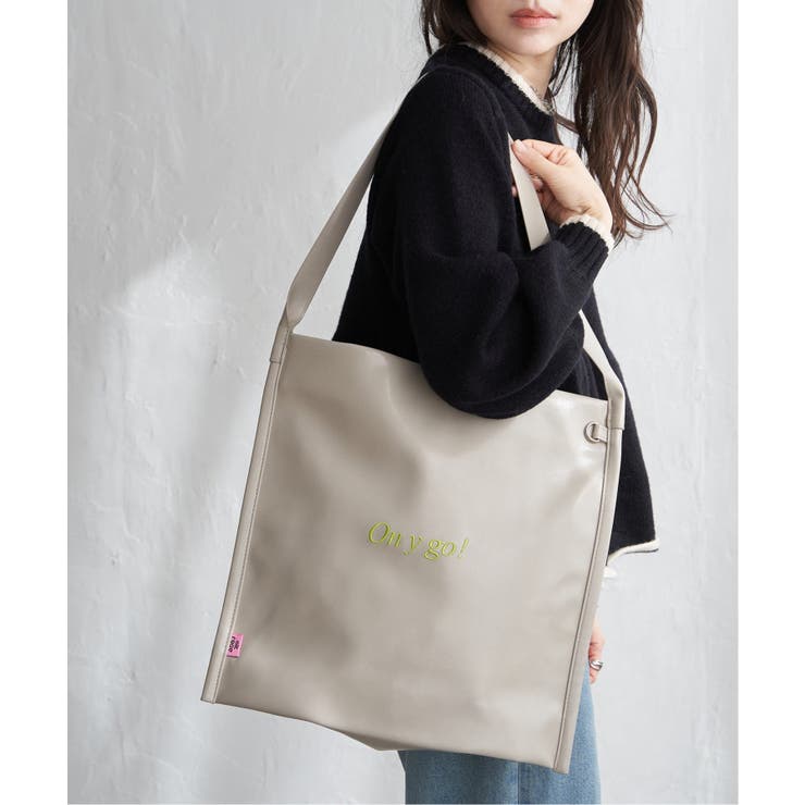 グレー | オニゴトートバッグ | VENCE share style【WOMEN】