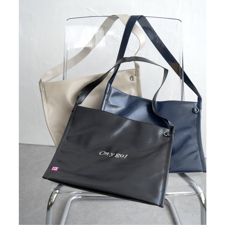 ブラック | オニゴトートバッグ | VENCE share style【WOMEN】