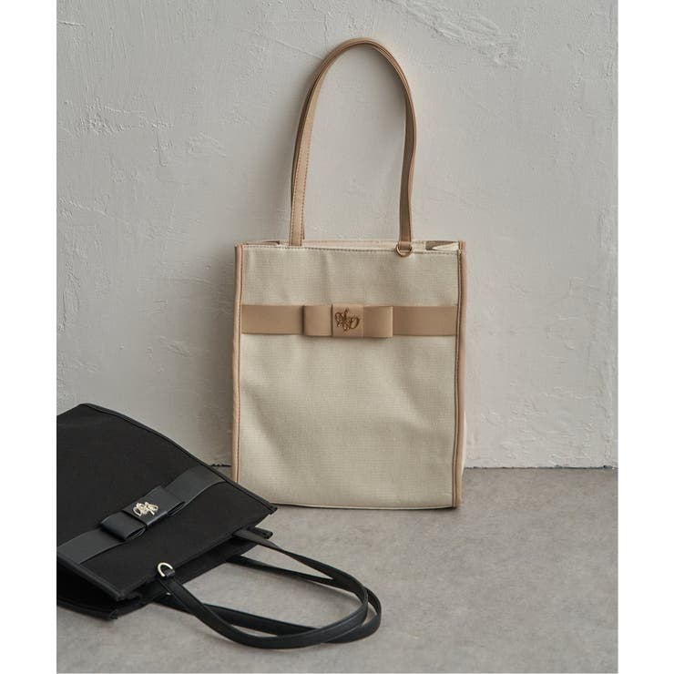 ベージュ | ホイップ縦型トートバッグ | VENCE share style【WOMEN】