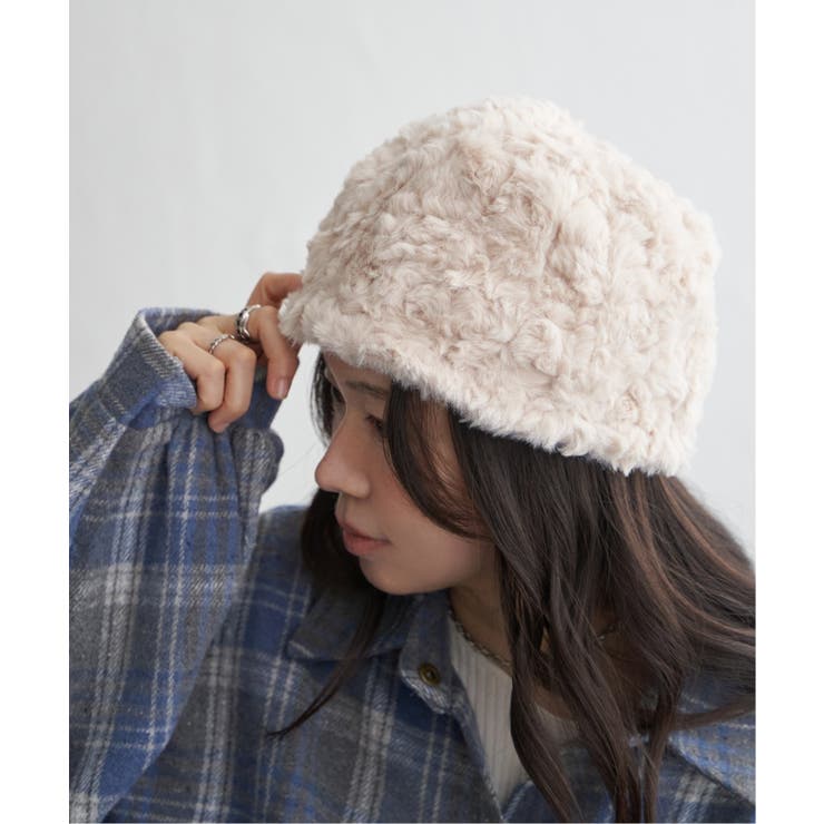 ファーカールロシアンハット | VENCE share style【WOMEN】 | 詳細画像2 