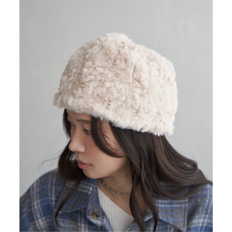 ファーカールロシアンハット | VENCE share style【WOMEN】 | 詳細画像3 