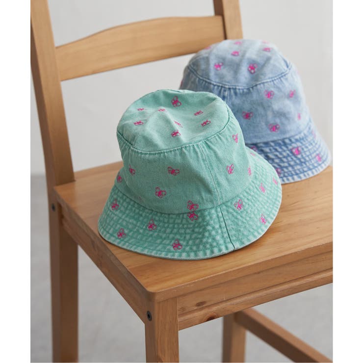 グリーン | バタフライデニムハット | VENCE share style【WOMEN】