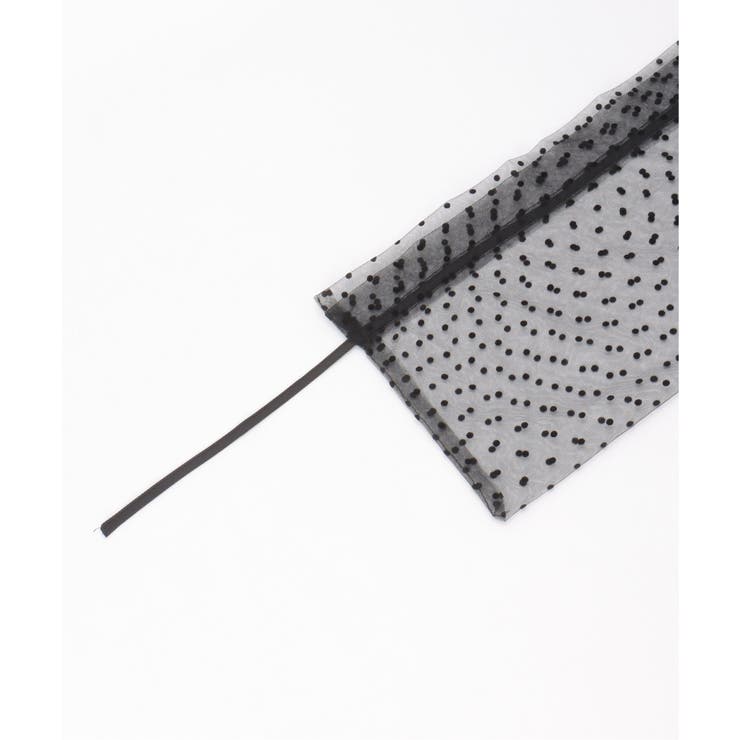 ダブルチュールフリル付け襟 | VENCE share style【WOMEN】 | 詳細画像7 