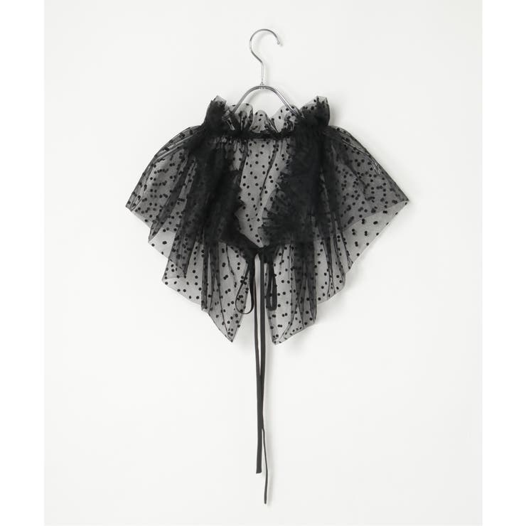 ダブルチュールフリル付け襟 | VENCE share style【WOMEN】 | 詳細画像2 