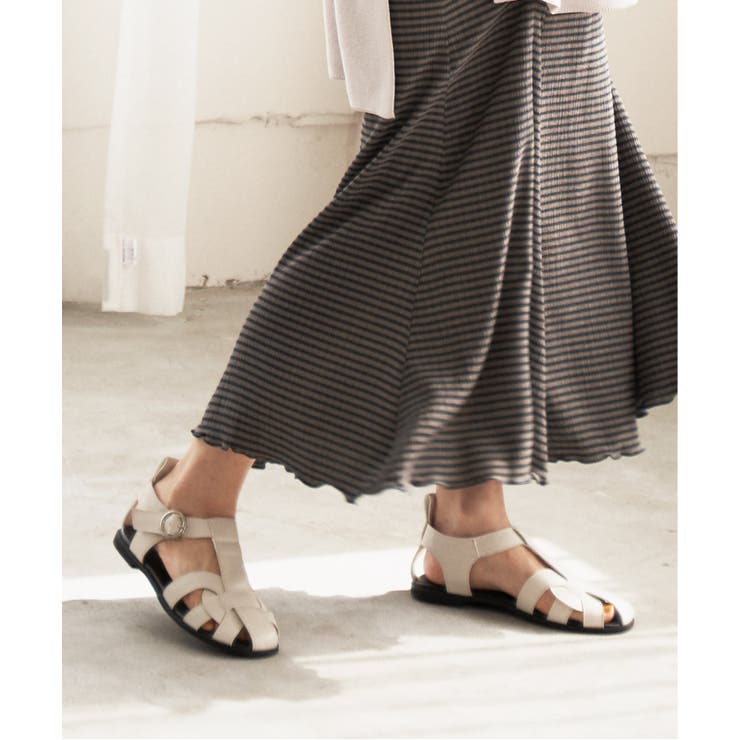 オフホワイト | グルカサンダル | Lbc with Life