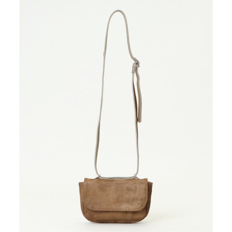 ベルトポーチ レザーバッグ 牛毛皮 ハラコ 牛革 長財布入れ 脚用ベルト付き レザーヒップバッグ ウエストバッグ スマホケース 【 本革 メンズ  バイカー かばん 鞄 ウォレットホルダー 】 ハラコ　ベルト付きバック