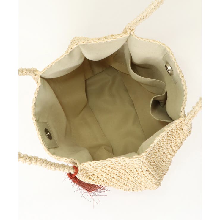 タッセルかごトートバッグ | Lbc with Life | 詳細画像5