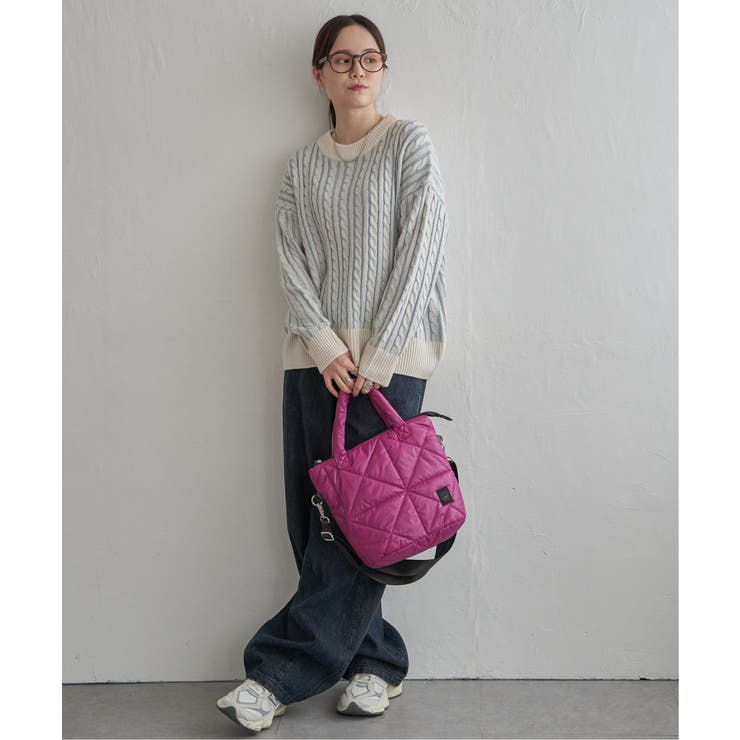 キルティング2WAYトートバッグ | Lbc with Life | 詳細画像4 