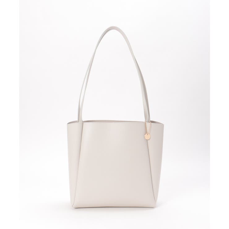 合皮ミドルトートバッグ | Lbc with Life | 詳細画像9 