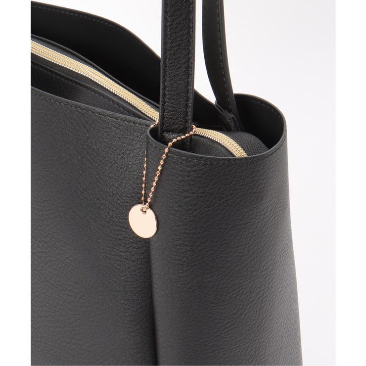 合皮ミドルトートバッグ | Lbc with Life | 詳細画像19 