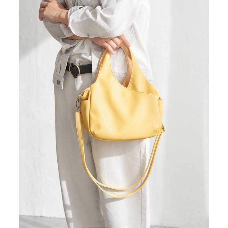 フェイクレザークリテバッグミニショルダー | Lbc with Life | 詳細画像1 