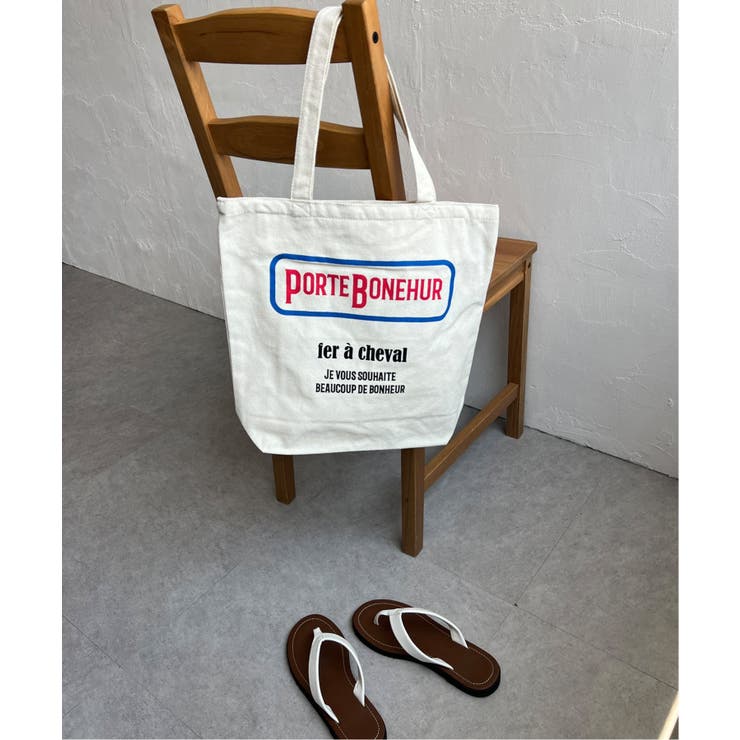 オフホワイト | 3ポケットプリントトートバッグ | Lbc with Life