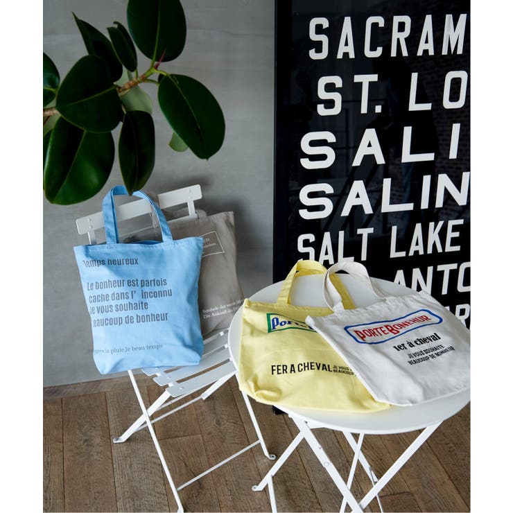 3ポケットプリントトートバッグ | Lbc with Life | 詳細画像2 