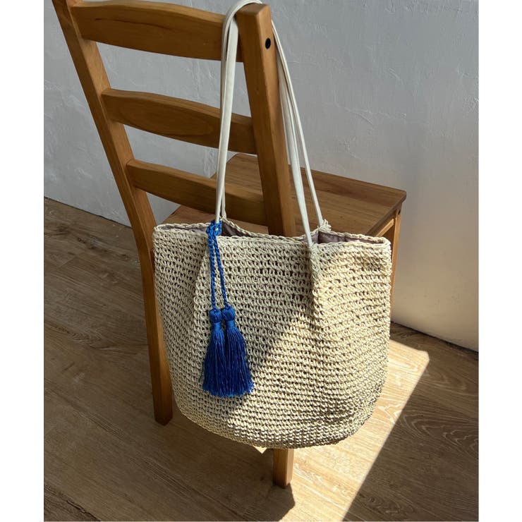 タッセルペーパートートバッグ | Lbc with Life | 詳細画像7 