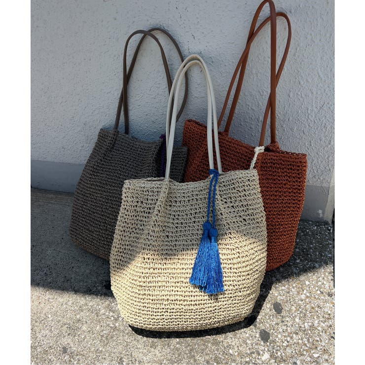 タッセルペーパートートバッグ | Lbc with Life | 詳細画像8 