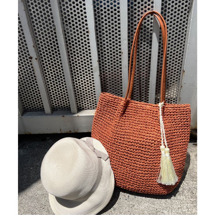 タッセルペーパートートバッグ | Lbc with Life | 詳細画像3 