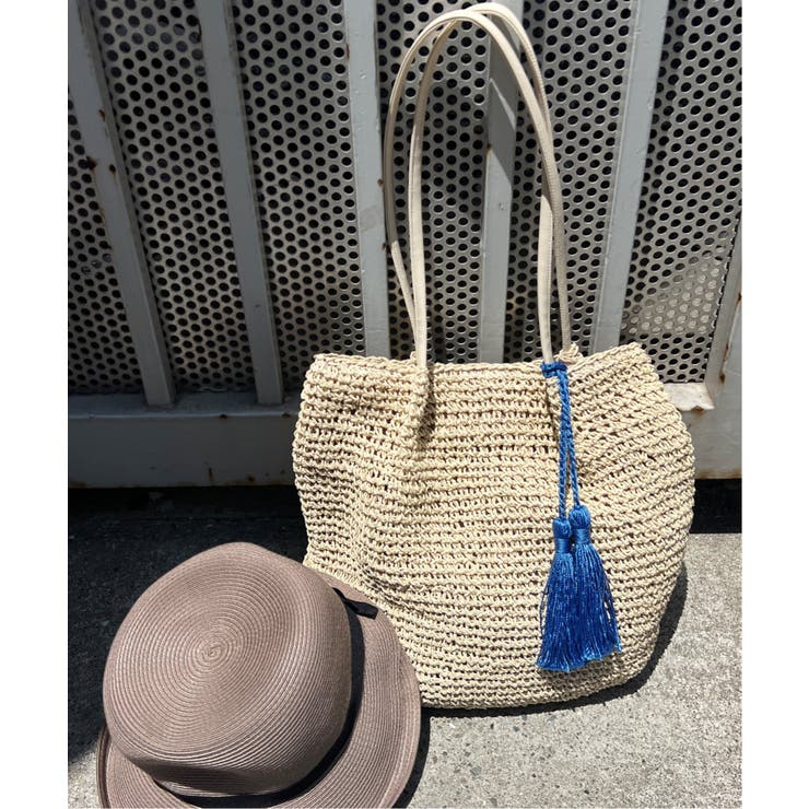 タッセルペーパートートバッグ | Lbc with Life | 詳細画像5 