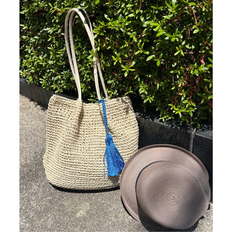 タッセルペーパートートバッグ | Lbc with Life | 詳細画像6 