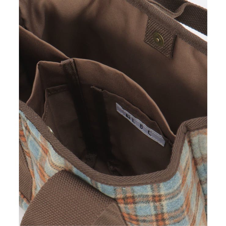 ツイード仕切り持ち手ミニトートバッグ | Lbc with Life | 詳細画像18 