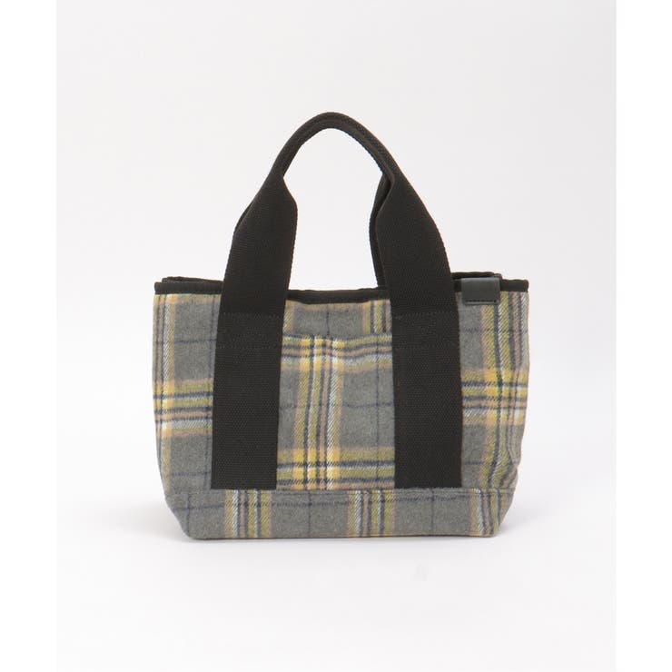 ツイード仕切り持ち手ミニトートバッグ | Lbc with Life | 詳細画像19 