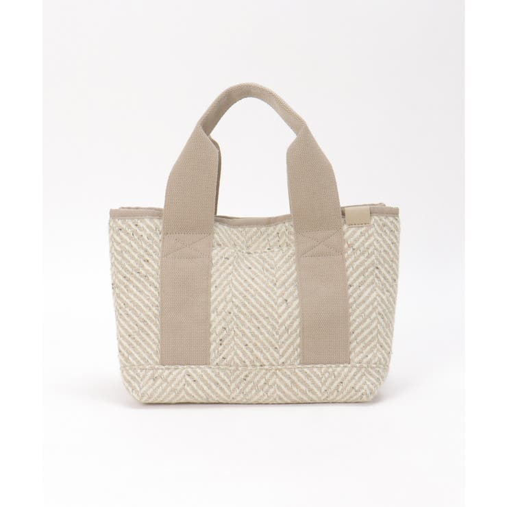 ツイード仕切り持ち手ミニトートバッグ | Lbc with Life | 詳細画像21 