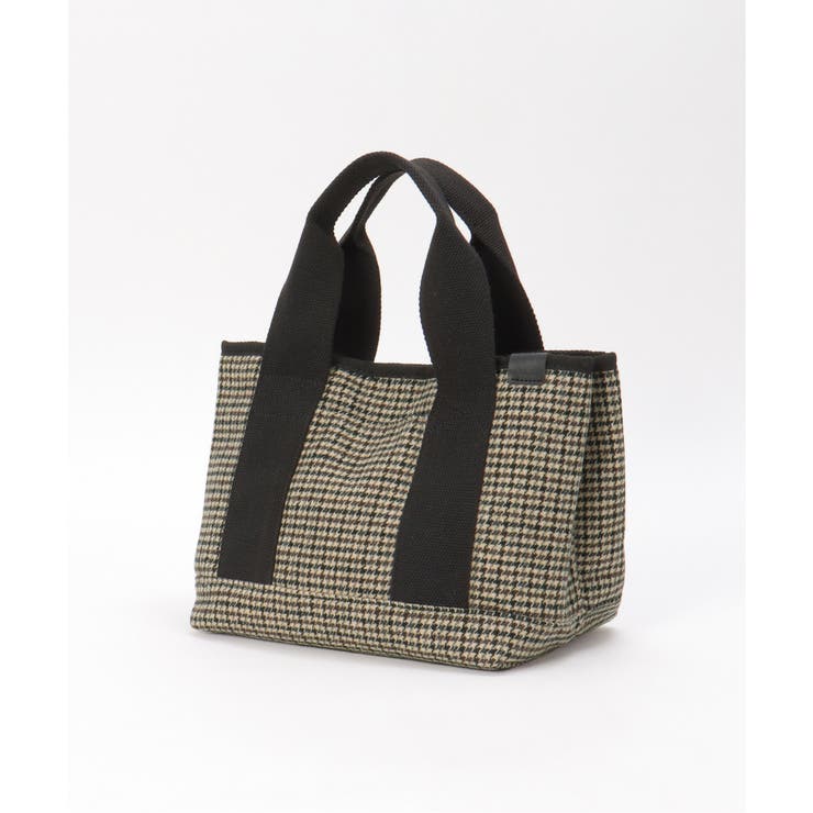 ツイード仕切り持ち手ミニトートバッグ | Lbc with Life | 詳細画像24 