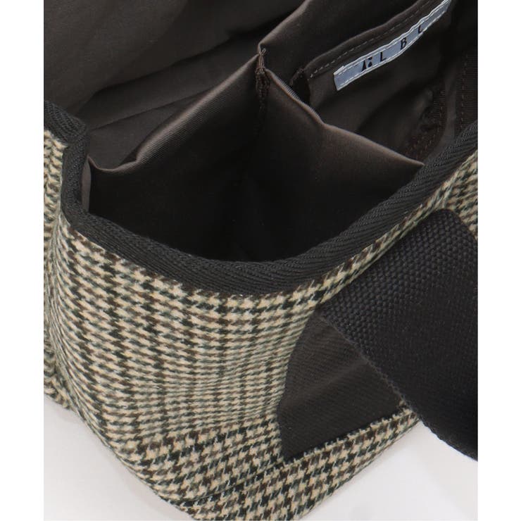 ツイード仕切り持ち手ミニトートバッグ | Lbc with Life | 詳細画像28 