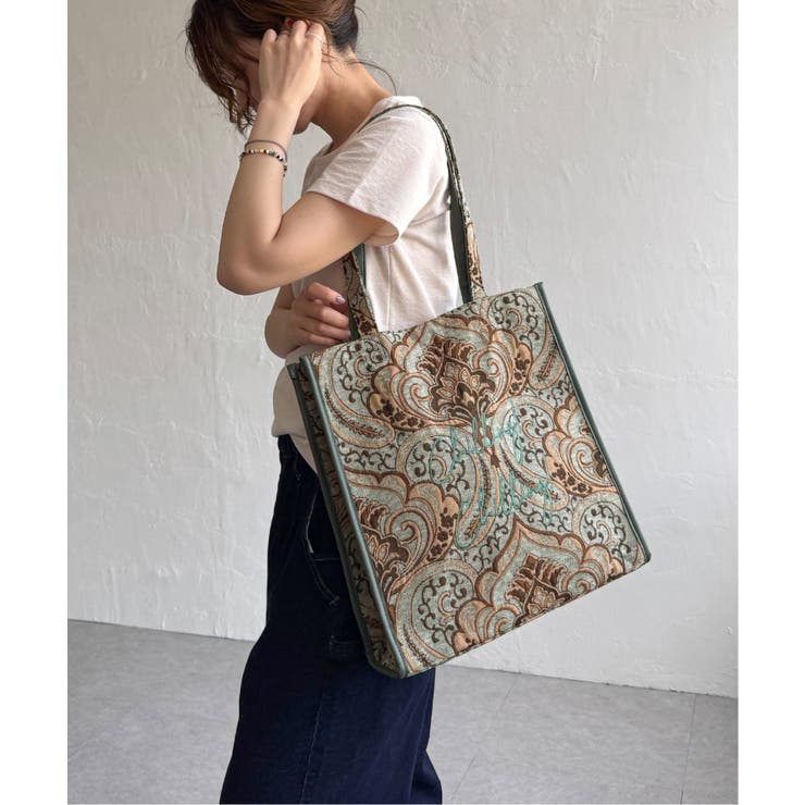 ジャガードA4ロゴトートバッグ | Lbc with Life | 詳細画像7 