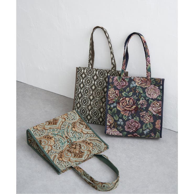 ジャガードA4ロゴトートバッグ | Lbc with Life | 詳細画像14 