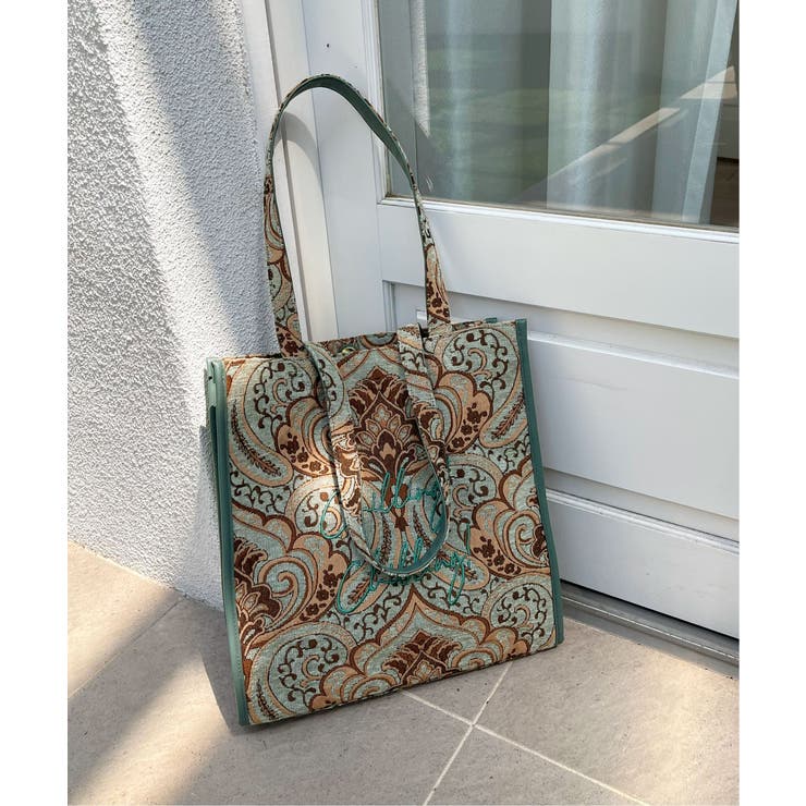 関送込【PUCCI】ジャカード&レザー ロゴ トートバッグ 関送込【PUCCI】ジャカード&レザー ロゴ トートバッグ PUCCI