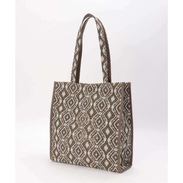 ジャガードA4ロゴトートバッグ | Lbc with Life | 詳細画像19 