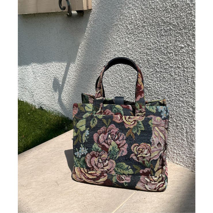 ジャガード手持ちロゴバッグ | Lbc with Life | 詳細画像12 