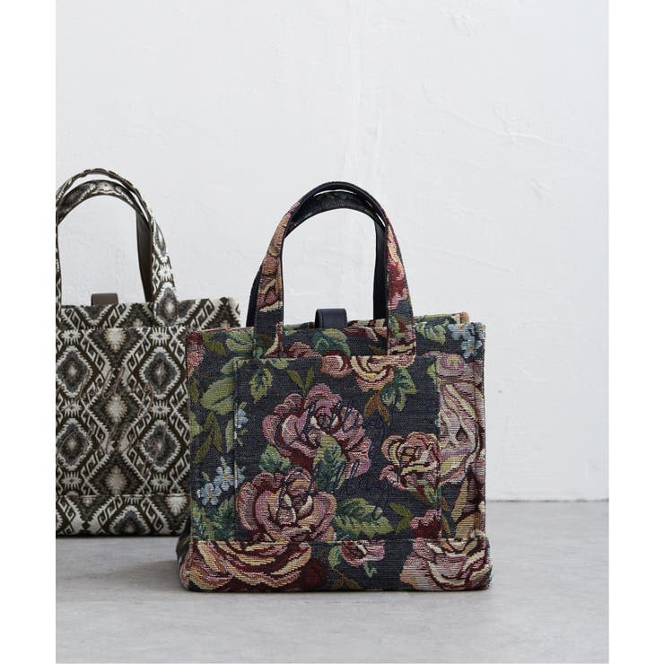 ジャガード手持ちロゴバッグ | Lbc with Life | 詳細画像13 