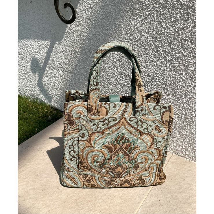 ジャガード手持ちロゴバッグ | Lbc with Life | 詳細画像17 