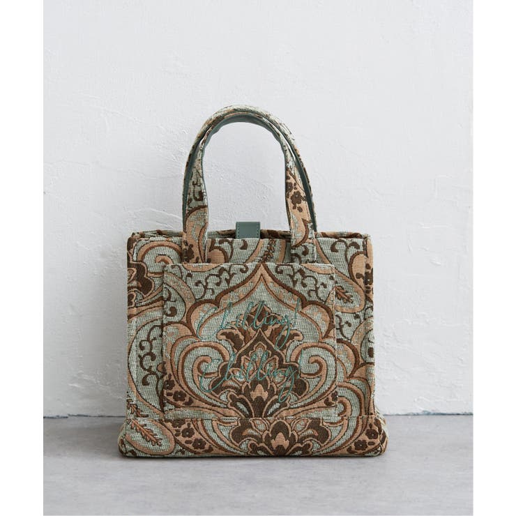 ジャガード手持ちロゴバッグ | Lbc with Life | 詳細画像19 