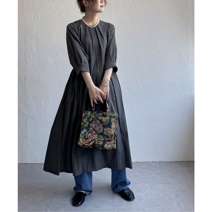 ジャガード手持ちロゴバッグ | Lbc with Life | 詳細画像3 