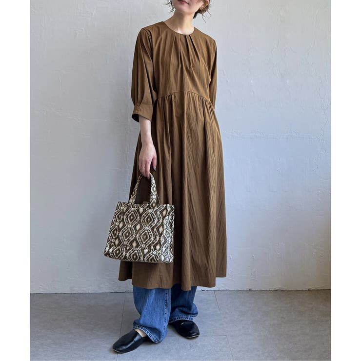 ジャガード手持ちロゴバッグ | Lbc with Life | 詳細画像5 