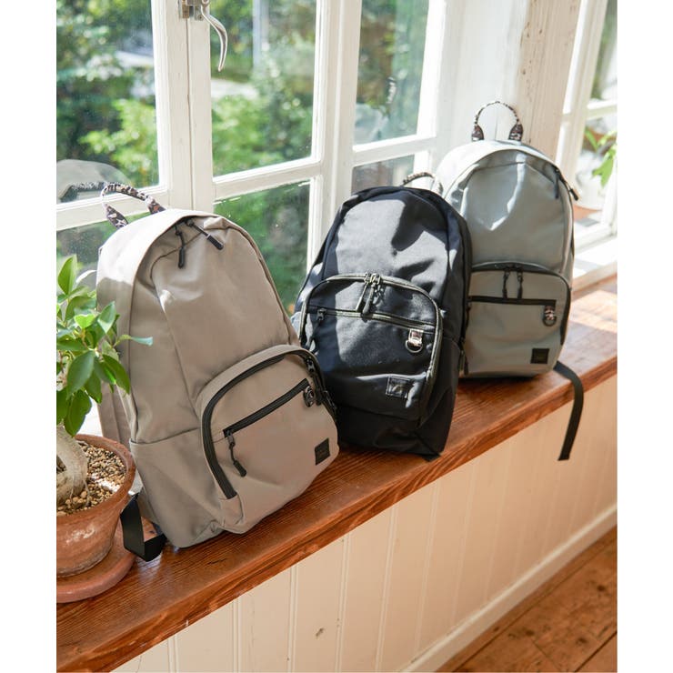 撥水ナイロン9ポケットリュック | Lbc with Life | 詳細画像9 