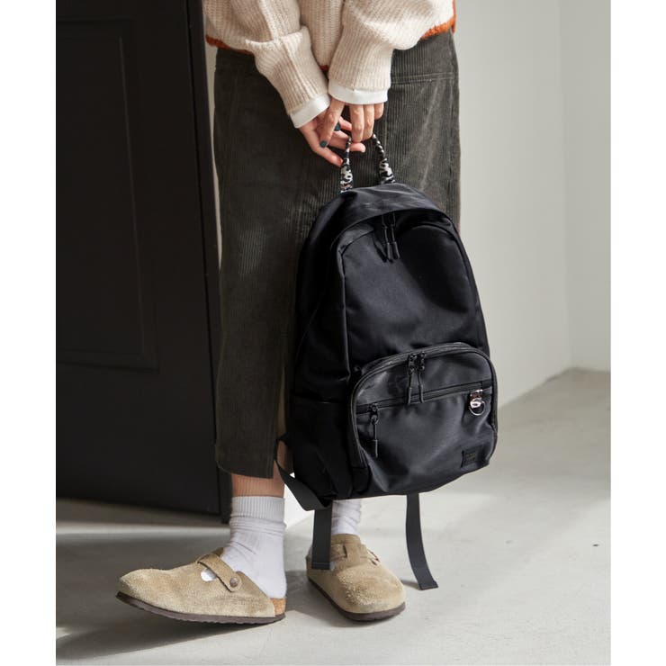 撥水ナイロン9ポケットリュック | Lbc with Life | 詳細画像4 