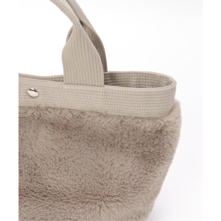 フェイクファーミニョントートバッグ25 | Lbc with Life | 詳細画像23 